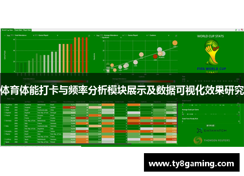 体育体能打卡与频率分析模块展示及数据可视化效果研究